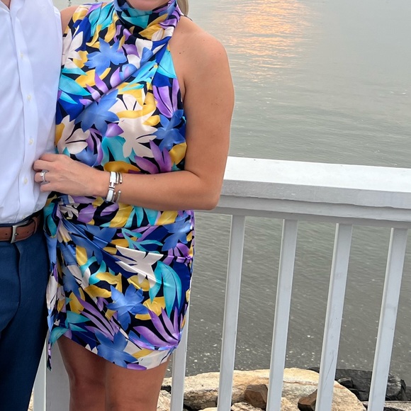 PETAL AND PUP Mini Wrap Floral Dress - Picture 3 of 3